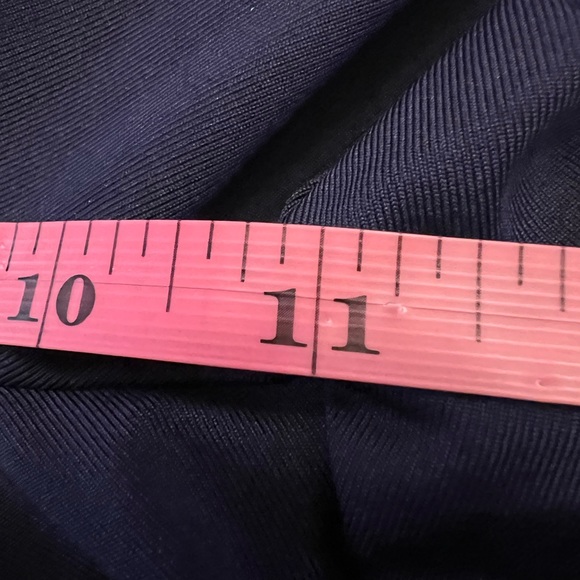 Swank a Posh navy blue leggings NWT Size 1X pull on flat lock seams stretchy - Picture 10 of 11